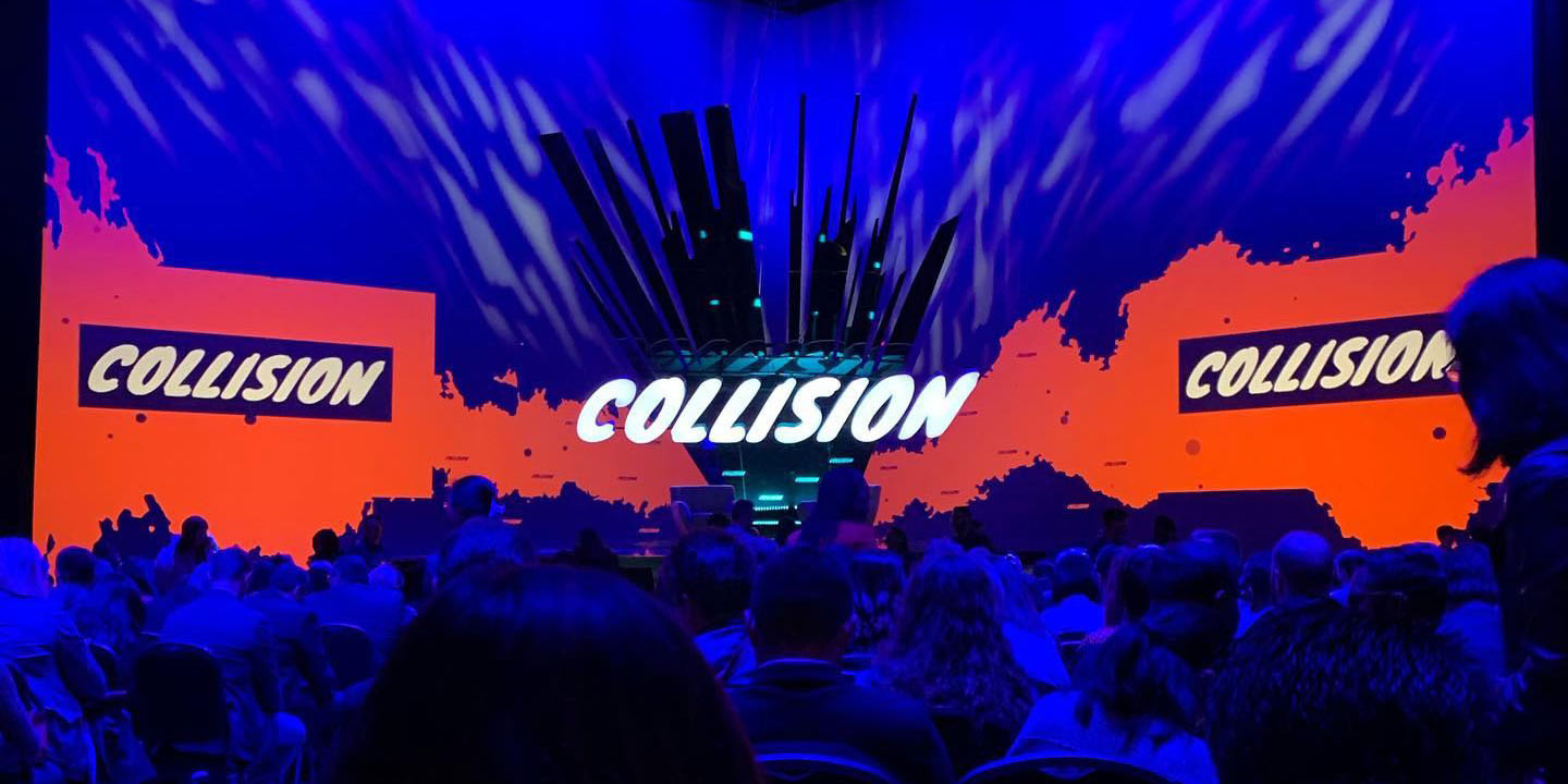 Crowded audience at Collision Conference 2019